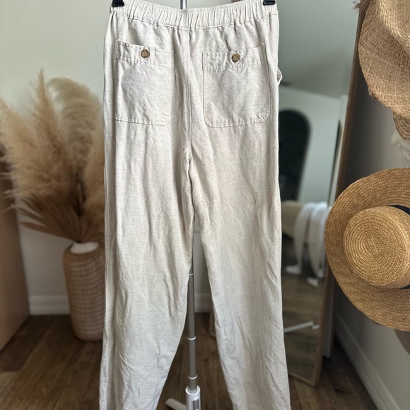 Women’s Linen Blend Pants - Picture 3 of 6